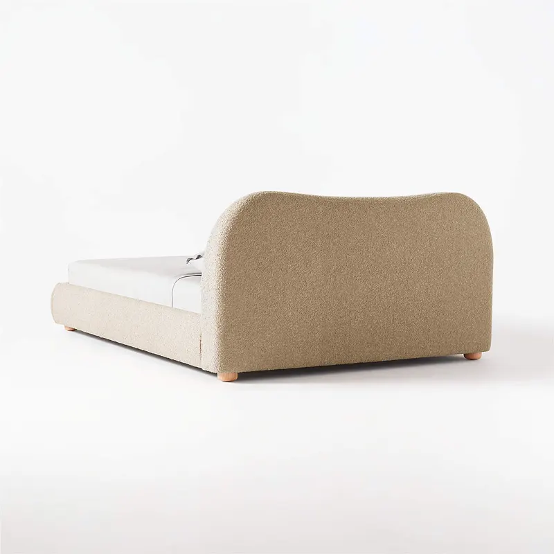 Aniya Curved Headboard Bed